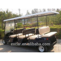Excar 8 sièges prix chariot de golf électrique, bus de tourisme pas cher à vendre
